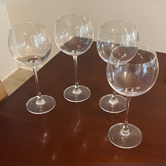 Lenox Crystal Balloon Wine/Water Glasses 8 1/2” - Set of 4 - Picture 2 of 6